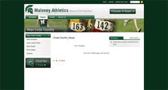 Desktop Screenshot of boyscrosscountry.maloneyathletics.com