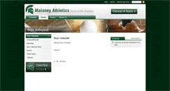 Desktop Screenshot of boysvolleyball.maloneyathletics.com