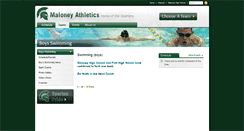Desktop Screenshot of boysswimming.maloneyathletics.com