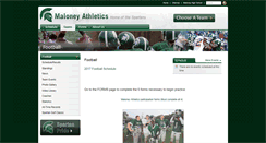 Desktop Screenshot of football.maloneyathletics.com