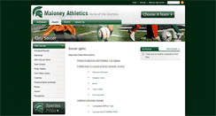 Desktop Screenshot of girlssoccer.maloneyathletics.com