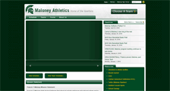 Desktop Screenshot of maloneyathletics.com