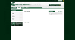 Desktop Screenshot of cheerleading.maloneyathletics.com